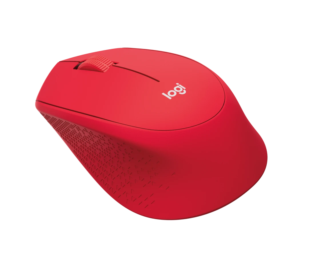 Logitech​ M331 Silent Wireless Mouse​ Red