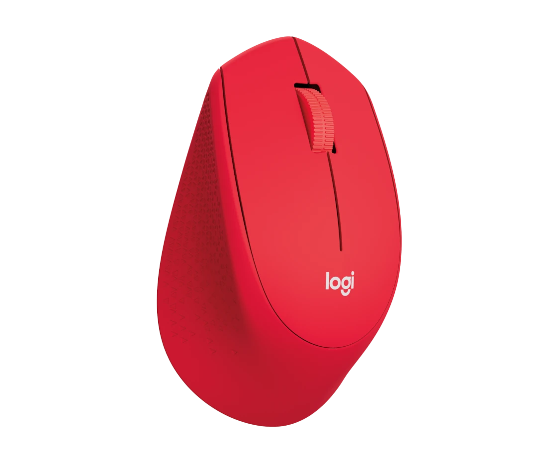 Logitech​ M331 Silent Wireless Mouse​ Red