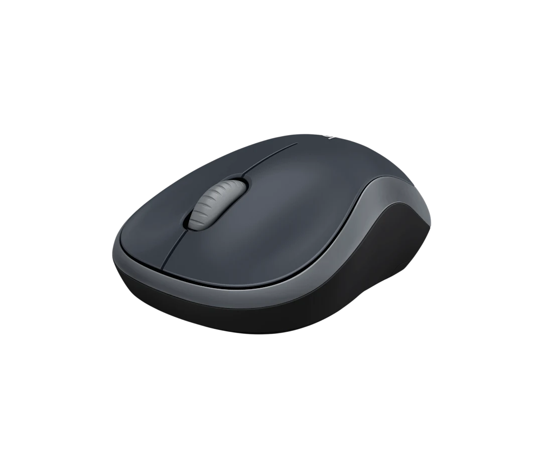 Logitech M185 Wireless Mouse (Gray)