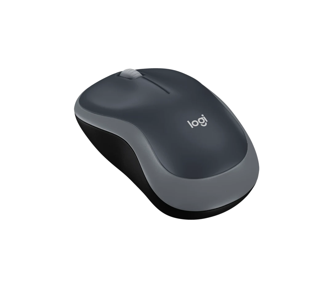 Logitech M185 Wireless Mouse (Gray)
